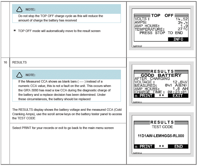 Battery Diagnostics - 12 Volt Midtronics GRX-3080 JLR Diagnostic Battery Charger